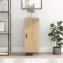 Sonoma oak plywood sideboard 34.5x34x90 cm by vidaXL, Sideboards - Ref: Foro24-828511, Price: 56,41 €, Discount: %