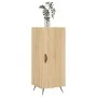 Sonoma oak plywood sideboard 34.5x34x90 cm by vidaXL, Sideboards - Ref: Foro24-828511, Price: 56,41 €, Discount: %