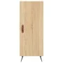 Sonoma oak plywood sideboard 34.5x34x90 cm by vidaXL, Sideboards - Ref: Foro24-828511, Price: 56,41 €, Discount: %