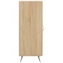 Sideboard aus Sonoma-Eichensperrholz, 34,5 x 34 x 90 cm von vidaXL, Sideboards - Ref: Foro24-828511, Preis: 57,08 €, Rabatt: %