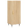Sideboard aus Sonoma-Eichensperrholz, 34,5 x 34 x 90 cm von vidaXL, Sideboards - Ref: Foro24-828519, Preis: 56,71 €, Rabatt: %
