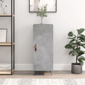 Aparador de madera contrachapada gris hormigón 34,5x34x90 cm de vidaXL, Aparadores - Ref: Foro24-828512, Precio: 57,32 €, Des...