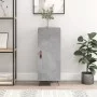Aparador de madera contrachapada gris hormigón 34,5x34x90 cm de vidaXL, Aparadores - Ref: Foro24-828512, Precio: 56,62 €, Des...