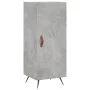 Aparador de madera contrachapada gris hormigón 34,5x34x90 cm de vidaXL, Aparadores - Ref: Foro24-828512, Precio: 56,62 €, Des...