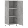 Betongraues Sperrholz-Sideboard 34,5 x 34 x 90 cm von vidaXL, Sideboards - Ref: Foro24-828512, Preis: 57,32 €, Rabatt: %