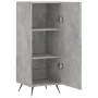 Concrete gray plywood sideboard 34.5x34x90 cm by vidaXL, Sideboards - Ref: Foro24-828512, Price: 56,62 €, Discount: %