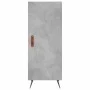 Betongraues Sperrholz-Sideboard 34,5 x 34 x 90 cm von vidaXL, Sideboards - Ref: Foro24-828512, Preis: 56,62 €, Rabatt: %