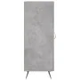 Aparador de madera contrachapada gris hormigón 34,5x34x90 cm de vidaXL, Aparadores - Ref: Foro24-828512, Precio: 56,62 €, Des...