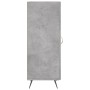 Betongraues Sperrholz-Sideboard 34,5 x 34 x 90 cm von vidaXL, Sideboards - Ref: Foro24-828512, Preis: 57,32 €, Rabatt: %