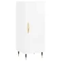 Glossy white plywood sideboard 34.5x34x90 cm by vidaXL, Sideboards - Ref: Foro24-828518, Price: 61,07 €, Discount: %