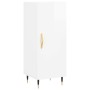 Hochglanzweißes Sperrholz-Sideboard 34,5 x 34 x 90 cm von vidaXL, Sideboards - Ref: Foro24-828518, Preis: 61,86 €, Rabatt: %