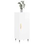 Aparador de madera contrachapada blanco brillante 34,5x34x90 cm de vidaXL, Aparadores - Ref: Foro24-828518, Precio: 61,78 €, ...