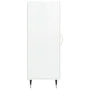 Glossy white plywood sideboard 34.5x34x90 cm by vidaXL, Sideboards - Ref: Foro24-828518, Price: 61,07 €, Discount: %