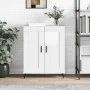 Sideboard aus glänzendem weißem Sperrholz 69,5x34x90 cm von vidaXL, Sideboards - Ref: Foro24-830214, Preis: 86,02 €, Rabatt: %