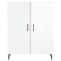 Sideboard aus glänzendem weißem Sperrholz 69,5x34x90 cm von vidaXL, Sideboards - Ref: Foro24-830214, Preis: 86,02 €, Rabatt: %