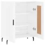 Bright white plywood sideboard 69.5x34x90 cm by vidaXL, Sideboards - Ref: Foro24-830214, Price: 87,10 €, Discount: %