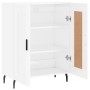 Sideboard aus glänzendem weißem Sperrholz 69,5x34x90 cm von vidaXL, Sideboards - Ref: Foro24-830214, Preis: 87,10 €, Rabatt: %