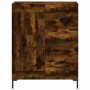 Aparador de madera de ingeniería roble ahumado 69,5x34x90 cm de vidaXL, Aparadores - Ref: Foro24-830265, Precio: 99,11 €