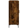 Smoked oak engineered wood sideboard 69.5x34x90 cm by vidaXL, Sideboards - Ref: Foro24-830265, Price: 100,33 €, Discount: %
