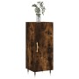 Smoked oak engineered wood sideboard 34.5x34x90 cm by vidaXL, Sideboards - Ref: Foro24-828521, Price: 57,45 €, Discount: %