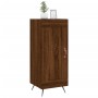 Aparador madera de ingeniería marrón roble 34,5x34x90 cm de vidaXL, Aparadores - Ref: Foro24-830419, Precio: 69,66 €