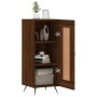 Aparador madera de ingeniería marrón roble 34,5x34x90 cm de vidaXL, Aparadores - Ref: Foro24-830419, Precio: 69,66 €