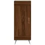 Oak brown engineered wood sideboard 34.5x34x90 cm by vidaXL, Sideboards - Ref: Foro24-830419, Price: 66,57 €, Discount: %