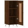 Oak brown engineered wood sideboard 34.5x34x90 cm by vidaXL, Sideboards - Ref: Foro24-830419, Price: 66,57 €, Discount: %