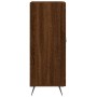 Aparador madera de ingeniería marrón roble 34,5x34x90 cm de vidaXL, Aparadores - Ref: Foro24-830419, Precio: 69,66 €