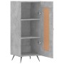 Aparador de madera contrachapada gris hormigón 34,5x34x90 cm de vidaXL, Aparadores - Ref: Foro24-830416, Precio: 56,93 €