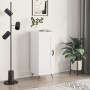 Weißes Sideboard aus Holzwerkstoff, 34,5 x 34 x 90 cm von vidaXL, Sideboards - Ref: Foro24-830412, Preis: 59,23 €, Rabatt: %