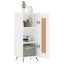 Weißes Sideboard aus Holzwerkstoff, 34,5 x 34 x 90 cm von vidaXL, Sideboards - Ref: Foro24-830412, Preis: 58,48 €, Rabatt: %