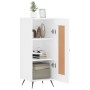 Weißes Sideboard aus Holzwerkstoff, 34,5 x 34 x 90 cm von vidaXL, Sideboards - Ref: Foro24-830412, Preis: 59,23 €, Rabatt: %