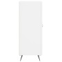 Aparador madera de ingeniería blanco 34,5x34x90 cm de vidaXL, Aparadores - Ref: Foro24-830412, Precio: 59,17 €