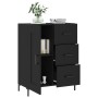 Engineered wood black sideboard 69.5x34x90 cm by vidaXL, Sideboards - Ref: Foro24-830261, Price: 103,90 €, Discount: %