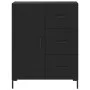 Sideboard aus schwarzem Holzwerkstoff 69,5x34x90 cm von vidaXL, Sideboards - Ref: Foro24-830261, Preis: 102,68 €, Rabatt: %
