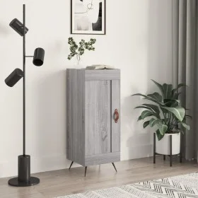 Sonoma gray engineered wood sideboard 34.5x34x90 cm by vidaXL, Sideboards - Ref: Foro24-830418, Price: 58,83 €, Discount: %
