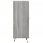 Sonoma graues Sideboard aus Holzwerkstoff, 34,5 x 34 x 90 cm von vidaXL, Sideboards - Ref: Foro24-830418, Preis: 58,83 €, Rab...