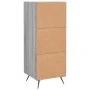 Aparador madera de ingeniería gris Sonoma 34,5x34x90 cm de vidaXL, Aparadores - Ref: Foro24-830418, Precio: 58,83 €, Descuent...