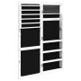 Wall-mounted mirror with jewelry cabinet and LED lights in white by vidaXL, Mirrors - Ref: Foro24-353244, Price: 97,79 €, Dis...