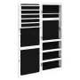 Wall-mounted mirror with jewelry cabinet and LED lights in white by vidaXL, Mirrors - Ref: Foro24-353244, Price: 96,36 €, Dis...