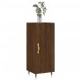 Sideboard aus eichenbraunem Holzwerkstoff, 34,5 x 34 x 90 cm von vidaXL, Sideboards - Ref: Foro24-828523, Preis: 59,39 €, Rab...