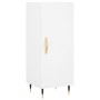Weißes Sideboard aus Holzwerkstoff, 34,5 x 34 x 90 cm von vidaXL, Sideboards - Ref: Foro24-828516, Preis: 58,37 €, Rabatt: %