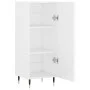 White engineered wood sideboard 34.5x34x90 cm by vidaXL, Sideboards - Ref: Foro24-828516, Price: 57,64 €, Discount: %