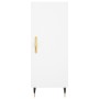 Weißes Sideboard aus Holzwerkstoff, 34,5 x 34 x 90 cm von vidaXL, Sideboards - Ref: Foro24-828516, Preis: 58,37 €, Rabatt: %