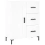 White engineered wood sideboard 69.5x34x90 cm by vidaXL, Sideboards - Ref: Foro24-830260, Price: 98,99 €, Discount: %