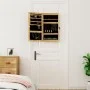 Mirror with jewelry box and LED lights for wall by vidaXL, Mirrors - Ref: Foro24-353240, Price: 71,14 €, Discount: %