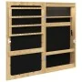 Mirror with jewelry box and LED lights for wall by vidaXL, Mirrors - Ref: Foro24-353240, Price: 71,14 €, Discount: %
