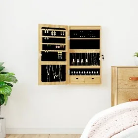 Spiegel mit Schmuckschatulle und LED-Leuchten für die Wand von vidaXL, Spiegel - Ref: Foro24-353231, Preis: 75,01 €, Rabatt: %