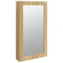Wall-mounted mirror with jewelry box and LED lights by vidaXL, Mirrors - Ref: Foro24-353231, Price: 75,01 €, Discount: %